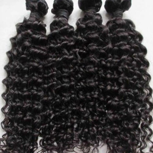 Ella Virgin Curly Deep Wave style hair